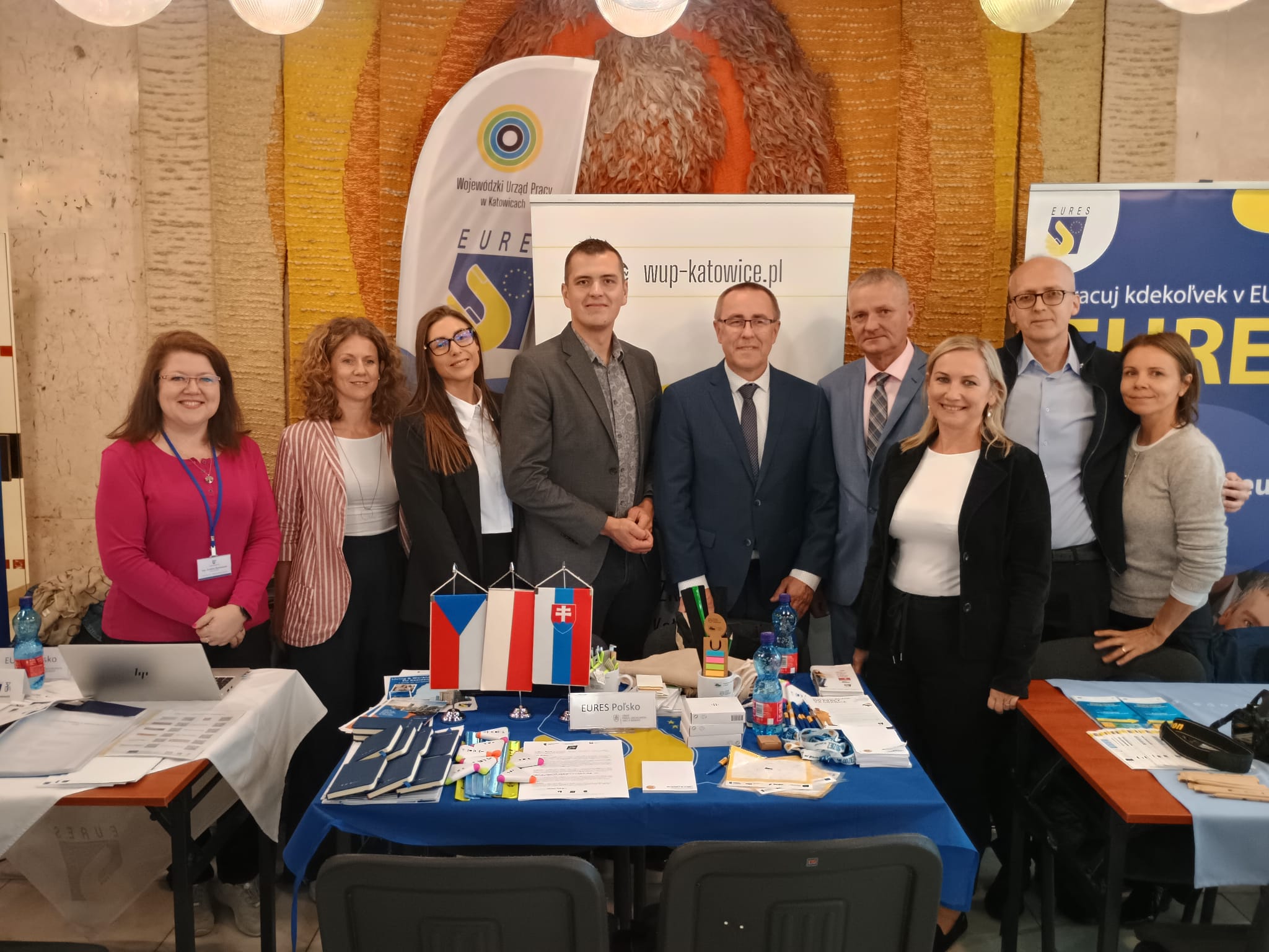 Fotografia ze stoiska EURES-T Beskydy