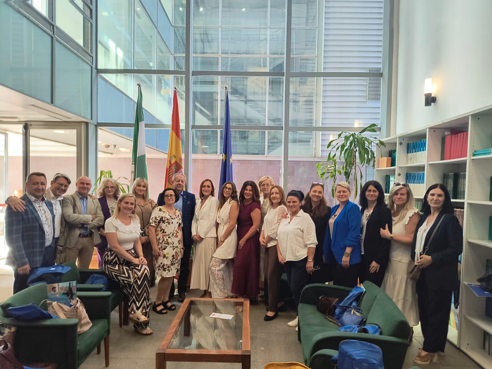 Zdjęcie uczestników Wizyt studyjnych